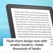 Amazon Kindle Paperwhite (16 GB) – Now with a larger display, adjustable warm light, increased battery life, and faster page turns – Black