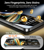 EZ-GLAZ-4 Pack for iPhone 17 Pro Max Privacy Screen Protector (6.9") | 26° Privacy Protection, 12FT Military Grade Shatterproof, 9H+ Tempered Glass Film with Flawless Fit Box, Scratch Resistant