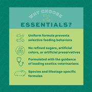 Oxbow Essentials Adult Guinea Pig Food, Timothy Hay Pellets, USA, 5 lb | Guinea Pig Pellets, Vitamin C For Guinea Pigs, Stabilized, High Fiber, Made in USA, Uniform Food, Prevents Selective Feeding