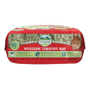 Oxbow Western Timothy Hay, Rabbit & Guinea Pig Hay, High Fiber, USA, 90 oz | Oxbow Timothy Hay, Bunny Hay For Rabbits, Guinea Pigs, Bunnies and Chinchillas, Hand-Sorted, De-Dusted, Made in USA