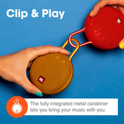 JBL Clip 3, Camouflage - Waterproof, Durable & Portable Bluetooth Speaker - Up to 10 Hours of Play - Includes Noise-Cancelling Speakerphone & Wireless Streaming