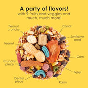 Kaytee Fiesta Mouse & Rat Food, Nutritious Blend, 4.5 Pounds | More mealtime fun. Mouse food blend. Fruits, veggies, rat enrichment