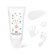 Noosuna Baby Hand and Footprint Paint with Sponge Head, 1.69 fl oz, White | Baby Safe Paint, Non-Toxic and Washable, Newborn Memento, New Mom Gifts, My First Halloween