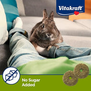 Vitakraft Nibble Rings Small Animal Treat 10.6 oz. | Crispy Crunchy Texture, Fruit & Vegetable Flavor, Foraging Snack, Wholesome Small Animal Treat, 10.6 oz Pack