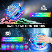 Vantexi Flying Orb Ball Toy,2026 Upgraded Parachute LED Light,Bright Blue | Magic Hand Controlled Mini Gravity Ball,Cosmic Globe Boomerang,Cool Christmas Birthday Gift for 6 7 8 9 10+ Year Boys Girls
