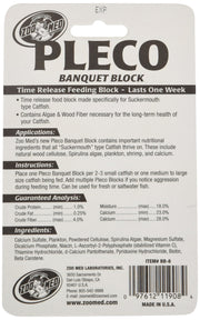 Zoo Med Laboratories Pleco Banquet Block Black 0.45 Ounce (Pack of 1)