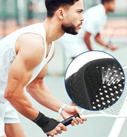 HiRui 2-Pack Ultra-Thin Mesh Wrist Wraps - Breathable, Adjustable Wrist Support for Workouts & Daily Use - Unisex Wrist Brace for Pain Relief, Tendonitis, Carpal Tunnel - One Size Fits All (Black)