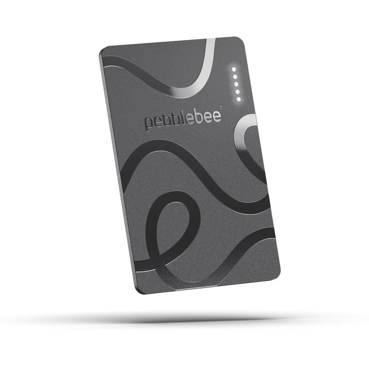 Pebblebee Card 5, Bluetooth Wallet Tracker | Alt to Air Tag, 18-Mo Battery | Thin Eco-Friendly Design | Scan-to-Return Link, Phone Finder, Works w/ Android