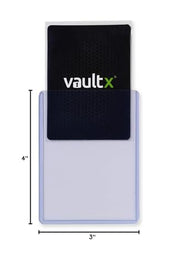 Vault X 35pt Toploaders (50 Pack) 3" x 4" Rigid Card Holders for TCG | Protects & displays cards, 35pt rigid. Seamless, crystal-clear 3" x 4" toploaders. 50-pack for sports cards & collectors.