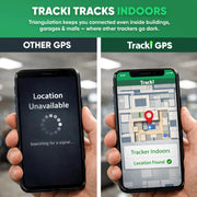 Tracki Pro GPS Tracker for Vehicles, 4G LTE, Long Battery Life | Magnetic, Assets & Car Real-Time Tracking, Subscription Required, Cancel Anytime, Hidden