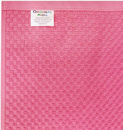 ORIGINAL KIDS Hooded Bath Towel - 100% Cotton Pink Waffle Weave Kids Towel | Oversized 30x56 Large Terry Towel Bath Wrap with a Hood for Kids Toddlers - Super Absorbent Quick Dry Shower Pool Beach Towel