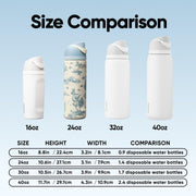 Owala FreeSip Stainless Steel Water Bottle 24 oz Toile Be Home