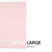 BAY LAUREL Turkish Beach Towel with Travel Bag 39 x 71 Quick Dry Sand Free Lightweight Large Oversized Towels Light