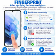 NEW'C for Samsung Galaxy S23 6.1" (SM-S911),Screen Protector Tempered Glass