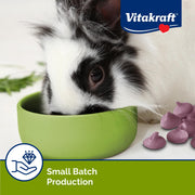 Vitakraft Drops Rabbit Treat with Wildberry Flavor 5.3 oz. | Wildberry Flavor, Wholesome Small Animal Treat, Easy to Feed, Resealable Bag, 5.3 oz Pack