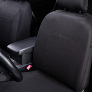 Flying Banner Car Seat Covers Front Seats Rear Bench Polyester car seat Protectors Easy installations Rear Bench Split Classic Man Lady Truck Soid Black