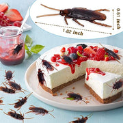 Riomeira Premium Fake Cockroaches, Realistic Lifelike Faux Roaches | Pretty Realistic Fake Roaches, Great Way to Play a Prank, Creepy Halloween Project, Tricking People, Kid Playing, 15PCS