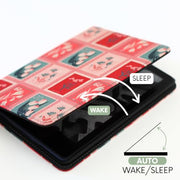 Lash Next Door Airplane Mode Kindle Basic Case with Stand & Hand Strap