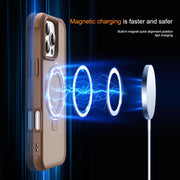 SKYLMW Compatible with iPhone 16 Pro Max Case with Stand,Desert Brown | iPhone 16 Pro Max Phone Case 6.9",Magnetic Ring Stand,Compatible with MagSafe,Military-Grade Protection,Great Grip Feeling