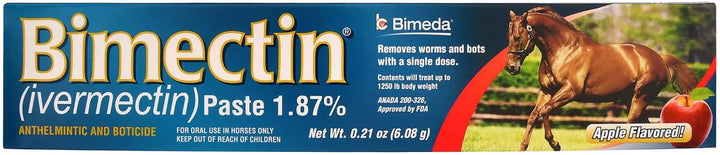 Bimectin 1.87% Ivermectin Apple Flavored Wormer