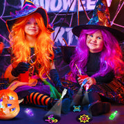 40 Halloween Finger Lights Party Favors for Kids Goodie Bag Stuffers Prizes | Light Up Halloween Toys Bulk Treats Non Candy Classroom Prize Trick or Treat Giveaways Halloween Trinkets Pinata Fillers