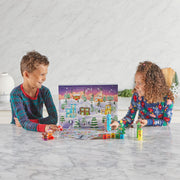 hand2mind Numberblocks MathLink Cubes Advent Calendar, 24 Days of Surprise Gifts and Themed Figures, Christmas Countdown Calendar with Build-in Game Board, Christmas Playset for Girls and Boys Ages 3+