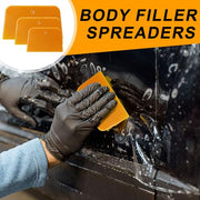 Wulitaotao Body Filler Spreaders, 6PCS Plastic Spreader,4, 5, 6 Inch | Body Filler Spreaders Plastic Tools for Applying Fillers, Putties, Glazes, Caulks and Paint