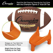 Champion Sports Football Kicking Tee – Heavy-Duty Kickoff Tee in Multiple Styles & Sizes