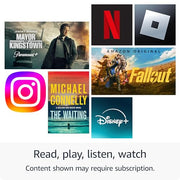 Amazon Fire HD 8 tablet (newest model), 8” HD Display, 4GB memory, 64GB, responsive and vibrant, designed for portable entertainment, Black
