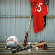 Danodoi UV Protected Clear Acrylic Baseball Display Cube
