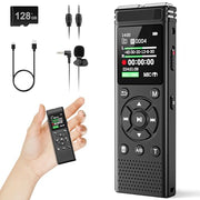 Tonfarb 136GB Digital Voice Recorder with Playback,9775 Hours Audio Record | Voice Activated Recording Device with Noise Reduction,A-B Repeat,MP3 Player,Password for Lecture Meeting/Classes/Interviews