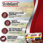 Horse Ivermectin Paste 1.87% – Apple Flavored Oral Horse Dewormer Syringe – 6.08g Tube Treats Horses Up to 1,250 lbs [Pack-1]