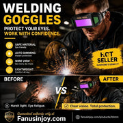 📢📢50% OFF !! ⏰Welder's Eye Protection Goggles 🥽