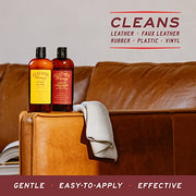 Leather Honey Leather Cleaner – Non-Toxic & Made in the USA Since 1968 | Deep Cleans Leather, Faux Leather & Vinyl – Restore Couches, Car Seats, Purses, Shoes & Bags. For Any Color, Including White