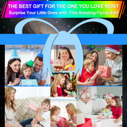 Vantexi Flying Orb Ball Toy,2026 Upgraded Parachute LED Light,Bright Blue | Magic Hand Controlled Mini Gravity Ball,Cosmic Globe Boomerang,Cool Christmas Birthday Gift for 6 7 8 9 10+ Year Boys Girls