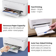 Canon PIXMA TS4320 – Wireless Color Inkjet Printer with Print, Copy, Scan | Cost Efficient Multi-Function Photo Printer, Copier, Scanner for Home Use, Compact Design, Easy Setup