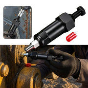 Heavy Duty Grease Fitting Cleaner Tool with M6 M8 Adapters (6/8/10 Long) | Clears Hardened Grease Buildup, Universal Adapter Fit, Sturdy Metal Body, Steady Ergonomic Grip, For Mechanics Workshops