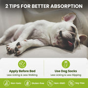 PawSono Lick-Safe Dog Paw & Nose Balm with Coconut Oil | All-Natural Dog Paw Protector Against Hot Pavement & Sand, Great for Dogs who Hate Dog Booties or Shoes (2.1 oz / 60 g)