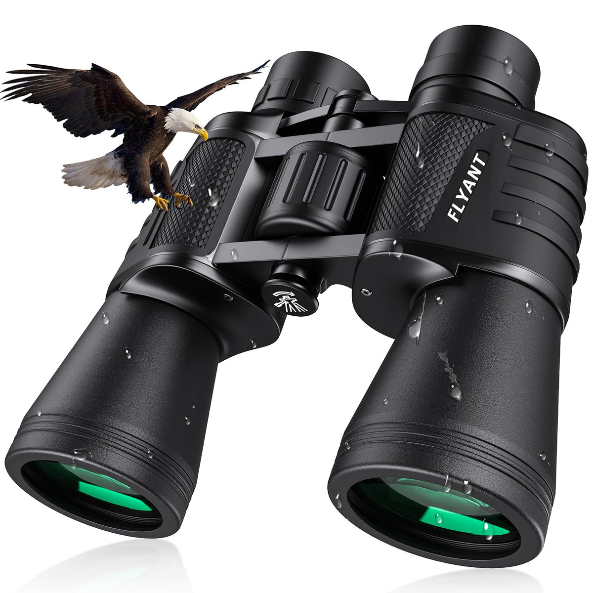 20x50 High Powered Binoculars for Adults, Waterproof Compact Binoculars with Low Light Vision for Bird Watching Hunting Camping Travel Cruise Hiking Sports Stargazing, Christmas Birthday Gifts for Men
