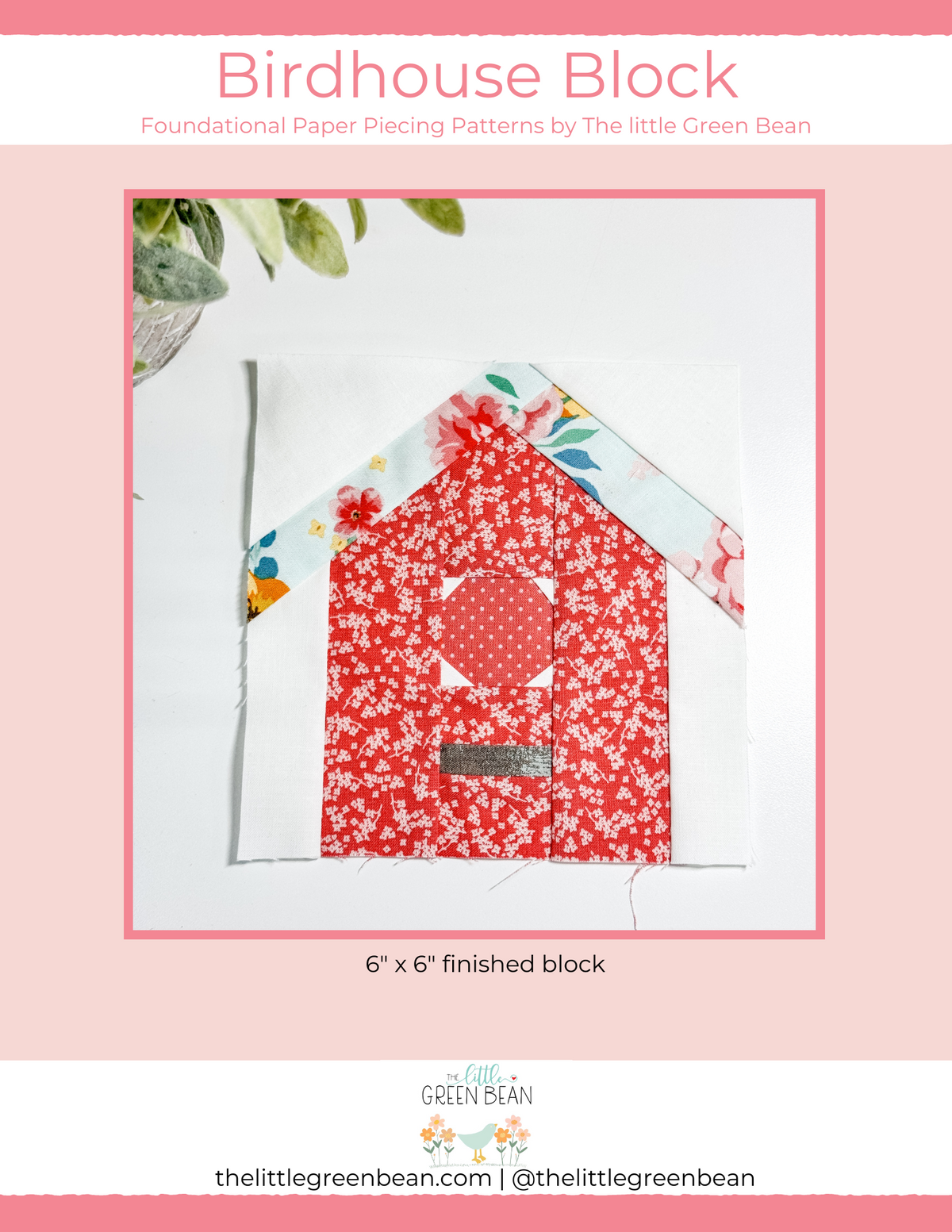 Birdhouse FPP Template & Instructions