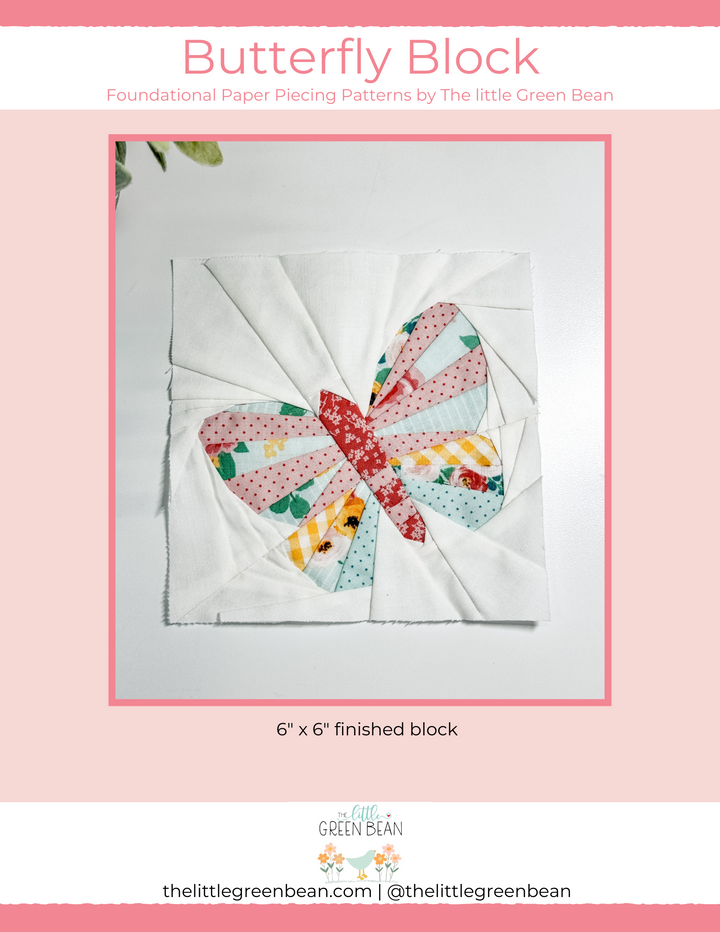 Butterfly FPP Template & Instructions