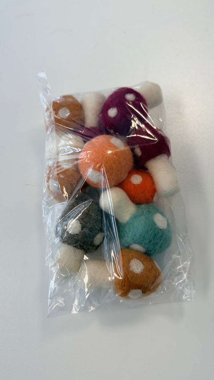 Mystery De-Stash- Felties/ Mushrooms