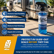 Seal Saver RV Slide-Out Rubber Seal Cleaner 16 oz, Conditioner & Protectant Seals