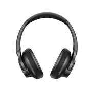 Soundcore by Anker Q20i Hybrid Active Noise Cancelling Headphones, Black | Over-Ear, Bluetooth, 40H ANC Playtime, Hi-Res Audio, Big Bass, Transparency Mode, Customize via App, Travel, Home, Office