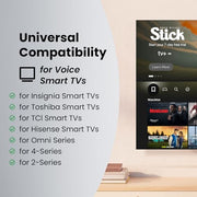 Replacement Remote for Insignia Toshiba Amazon Fire Smart TV | Voice Control, Simple Setup, 1-Year Warranty