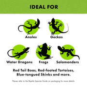 Zilla Jungle Mix Terrarium Substrate Bedding, 8 Quart | Supports healthy humidity, reptile dirt for tropical terrariums, organic blend, soft texture, easy maintenance