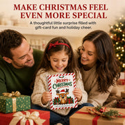 Merry Christmas Gift Card Book For Teens, Christmas Gift Card Holder Book | Christmas Gift Card Book For Adults, Kids, Teens; 5x7in Easy to Gift, Gift Arrives Before Christmas, Premium Digital Printing