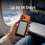 XTEINK X4 Classic Pocket eReader, Ultra-Light 68g & 4.9mm Thin,Reader Gifts | Ultra Thin 0.19" design, 4.3" E ink Paper-feel ,Dual Page Turn Button & Shake, Magnetic Pogo-pin attach,Extended Battery Life