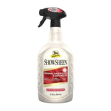 Absorbine ShowSheen Hair Polish & Detangler, 32 fl oz Quart Spray Bottle | Mane & Tail, Pro-Vitamins, Silk Proteins, Lustrous Shine, Reduces Hair Breakage, Promotes Longer Healthy Hair, Horses & Dogs