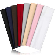 Headbands for Women 8PCS, Summer-Exclusive Elastic Non Slip Hair Head Bands | Sweatbands head bands for women's hair, Soft Running Fashion Headband for Men & Women for Working Out, Travel, Daily Use